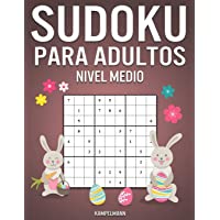 Sudoku Para Adultos Nivel Medio: 365 Sudoku de Media Dificultad para Adultos con Soluciones y Instrucciones - Edición de…